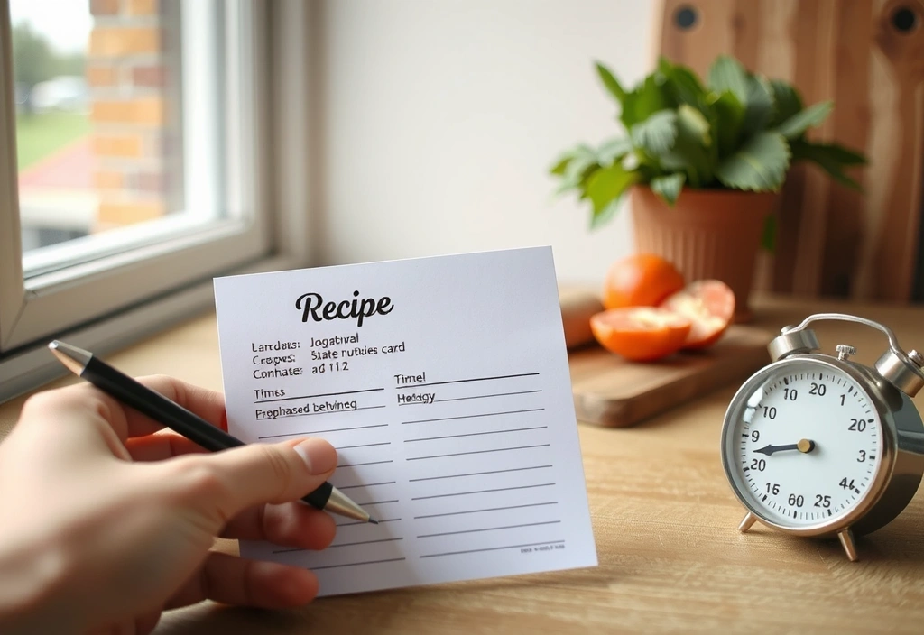 Fiche recette détaillée